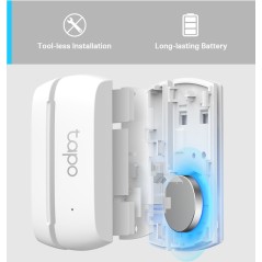 Tapo T110 V1 Door and Window Sensor - Smart White Security Solution | Enhance Your Home Protection
